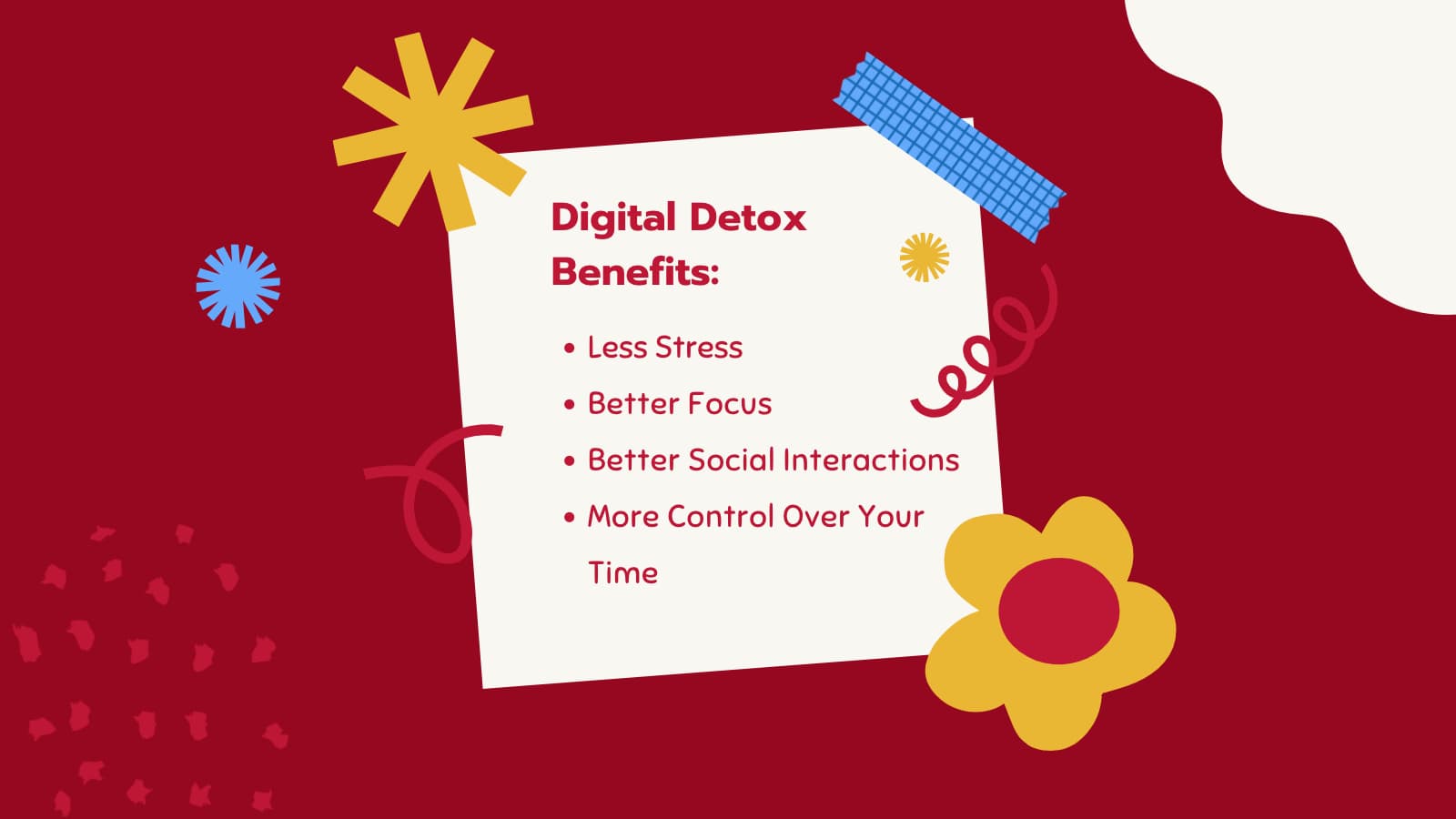 Benefits of a Digital Detox