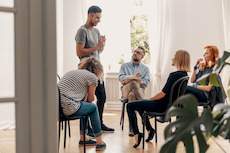 Alcohol Rehabilitation Therapy Session