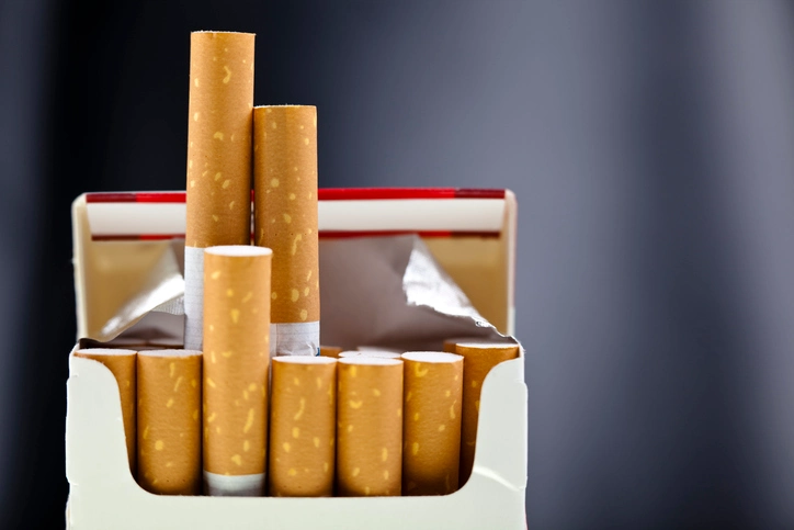 Cigarette packet